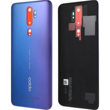 Yedcom Oppo A5 2020 Mavi Arka Kapak Batarya Kapağı Pil Kapağı