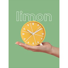 Decoroma Meyve Temalı Renkli Masa Saati – Meyve Serisi Tasarım Koleksiyonu