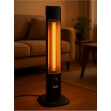 Tekinex Cvs Dn 3047 2000 Watt Kule Tipi Mikatronik Isıtıcı – Ayarlanabilir Termostatlı Güçlü Isıtma