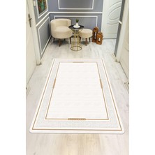 Dolce Mariee Modern Desenli Dijital Baskı Kaymaz Taban Halı H1034