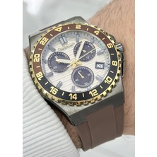 Quantum Qunatum Orijinal 2 Yıl Garantili Su Geçirmez Silikon Kordon Fonksiyonlu Erkek Kol Saati