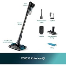 Philips 8000 Serisi Aqua Plus Kablosuz Dik Süpürge, Islak Kuru Temizlik Özelliği ile Kullanım Kolaylığı