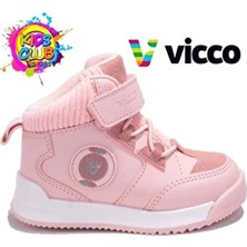 Vicco Hippi Phylon Kauçuk Taban Ortopedik Çocuk Bot Pudra