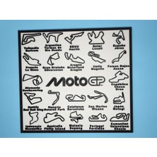 Hasfar Tech Moto Gp 2025 Pist Haritası – Yarış Tutkunlarına Özel Dekoratif Tablo🏁