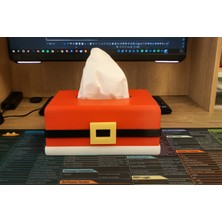 Printech3d Santa Tasarım Peçetelik – Yılbaşı Temalı Masaüstü Peçete Kutusu