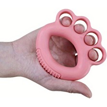 Joints Dirençli Parmak Geçmeli El Egzersiz Simidi Orta Direnç - Pembe Renk