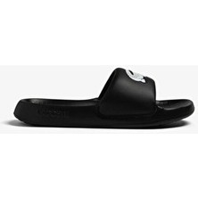 Lacoste Croco 1.0 Kadın Siyah Terlik