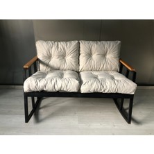 2'li Sallanan Sandalye Tv Koltuğu Kafe-Balkon-Mutfak-Berjer-Ofis Sallanır Çiftli Koltuk Miami