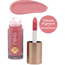 Reva Vegan & Temiz İçerikli Lip & Cheek Tint – 2’si 1 Arada Doğal Renk, Nem ve Işıltı