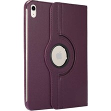 Zore iPad 11.nesil 2025 Mrsa Dönebilen Standlı Kılıf - Mor