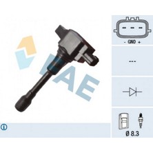 FAE Mtxdpn Ateşleme Bobini Nissan Juke 10- Micra Iv 10- Note 06-12 Qashqai 07-13 X-Trail Iii 13- Infiniti FX37-FX50-G37 Renault Koleos I 08- 1.2 16V 1.6 16V 2.5 16V