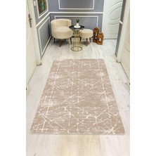 Dolce Mariee Modern Desenli Dijital Baskı Kaymaz Taban Halı H1039