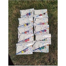 7nisan Araçlar Set/boyayın Seti,kendin Yap,dıy,doğum Günü Hediyesi, 10 Adet