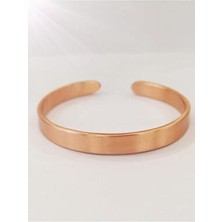 Ustası Antepte El Yapımı Tasarım Saf Bakır Bilezik Çok Renkli Antibakteriyel Özellikli Takı