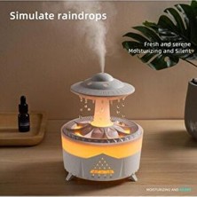 Teknotrust Ultrasonik Hava Nemlendirici Buhar Makinesi ve Aroma Difüzörü Işıklı Terapi Aromatik Koku Verici