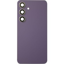 Yedcom Samsung S24 Mor Uyumlu Arka Kapak Batarya Kapağı Pil Kapağı