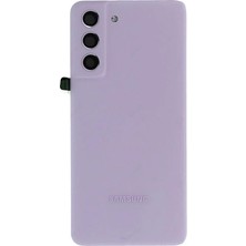 Yedcom Samsung S21 FE Mor Uyumlu Arka Kapak Batarya Kapağı Pil Kapağı