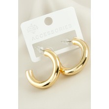 Boru Trend Halka Metal Küpe