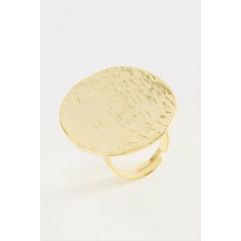 Oval Metal Yüzük