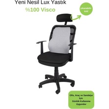 Konforlu Visco Bel Minderi, Ofis, Ev ve Araç Için Destekli Renkli