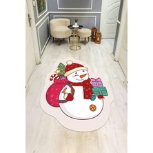 Dolce Mariee Parlak Kadife Kumaş Dijital Baskı Dot Kaymaz Tabanlı Çocuk ve Genç Odası Halısı H0397