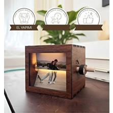 Ejoya Bi Kutu Hatıra Kişiye Özel Fotoğraflı Fotobox Işıklı Döner Albüm 116198