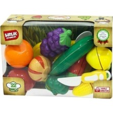 22 Parça Meyve Sebze Kesilebilen Oyuncak Seti