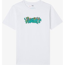 Market In The Garden Çocuk Beyaz T-Shirt.wht