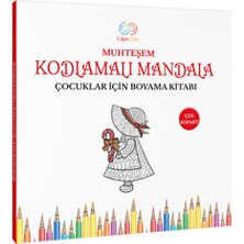 Çılgın Zeka Muhteşem Kodlamalı Mandala Çocuklar İçin Boyama Kitabı 30 Yaprak 60 Sayfa