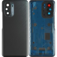 Yedcom Xiaomi Redmi K40 Siyah Arka Kapak Batarya Kapağı Pil Kapağı
