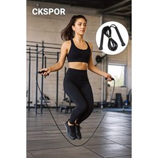 CKSpor Atlama İpi – Aerobik Kondisyon ve Vücut Şekillendirme İçin Çok Renkli Ergonomik Alet