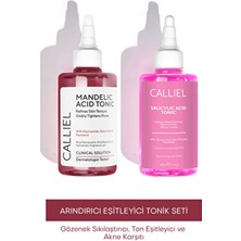 Calliel Akne ve Leke Karşıtı Arındırıcı Bakım Seti Tüm Cilt Tipleri İçin Niacinamide İçerikli