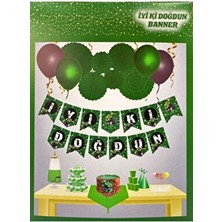 Partideyince Hulk Iyi Ki Doğdun Banner Yeşil Dev Adam Iyi Ki Doğdun Banner