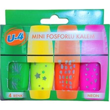 Art Tone Fosforlu Kalem Mini Neon 4 Renk U4-0885 ( 1 Adet Fiyatıdır)
