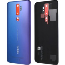 Yedcom Oppo A9 2020 Mavi Arka Kapak Batarya Kapağı Pil Kapağı