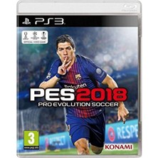 Konami Pes 2018 Playstatıon 3 Ps3 Oyun (Teşhir)