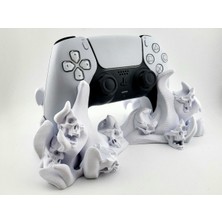 Hasfar Tech Stand Kontrol Cihazı Ps5 Joystick Tutucu Cehennem Kafatası