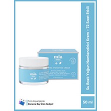 Mia Klinika 72 Saat Etkili Su Bazlı Yoğun Nemlendirici Yüz Kremi