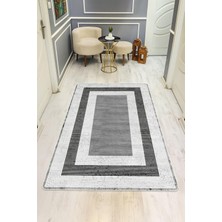 Dolce Mariee Modern Desenli Dijital Baskı Kaymaz Taban Halı H0248