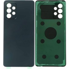 Yedcom Samsung A72 Siyah Uyumlu Arka Kapak Batarya Kapağı Pil Kapağı