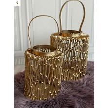 CITY gold 2'li Pirinç Eskitme Fener Gold Eskitme