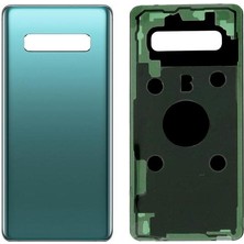 Yedcom Samsung S10 PLUS 4G Yeşil Uyumlu Arka Kapak Batarya Kapağı Pil Kapağı