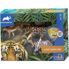SH-5901 Vardem Kutulu 12 Parça Vahşi Hayvan Seti