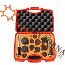 Belirtilmemiş Kırmızı Renkli Fren Piston Itme Seti Aparatı 12 Parça Pratik Kullanım İçin