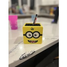 Hasfar Tech Minion Temalı Kalemlik – Eğlenceli Masa Üstü Düzenleyici