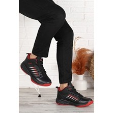 Jump (36-40 Numara) 27800 Siyah - Kırmızı Ortopedik Unisex Basketbol Ayakkabısı