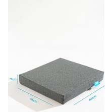 Konforlu Visco Kare Minder 45X43X7CM, Tekerlekli Sandalye Için Uygun