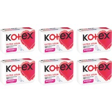 Kotex Ultra Uzun 7 Li Ped x 6 Adet Nefes Alabilen Yüzey ile Gün Boyu Konfor Sağlar