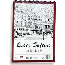 Art Tone Eskiz Çizim Defteri Spiralli Sketch Book A5 110 gr 50 Yaprak