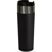 Allmug 350 ml Termos : Şık Gri, Pratik Içim ve Çelik Sağlamlığı! (1,5 Saat Koruma)
